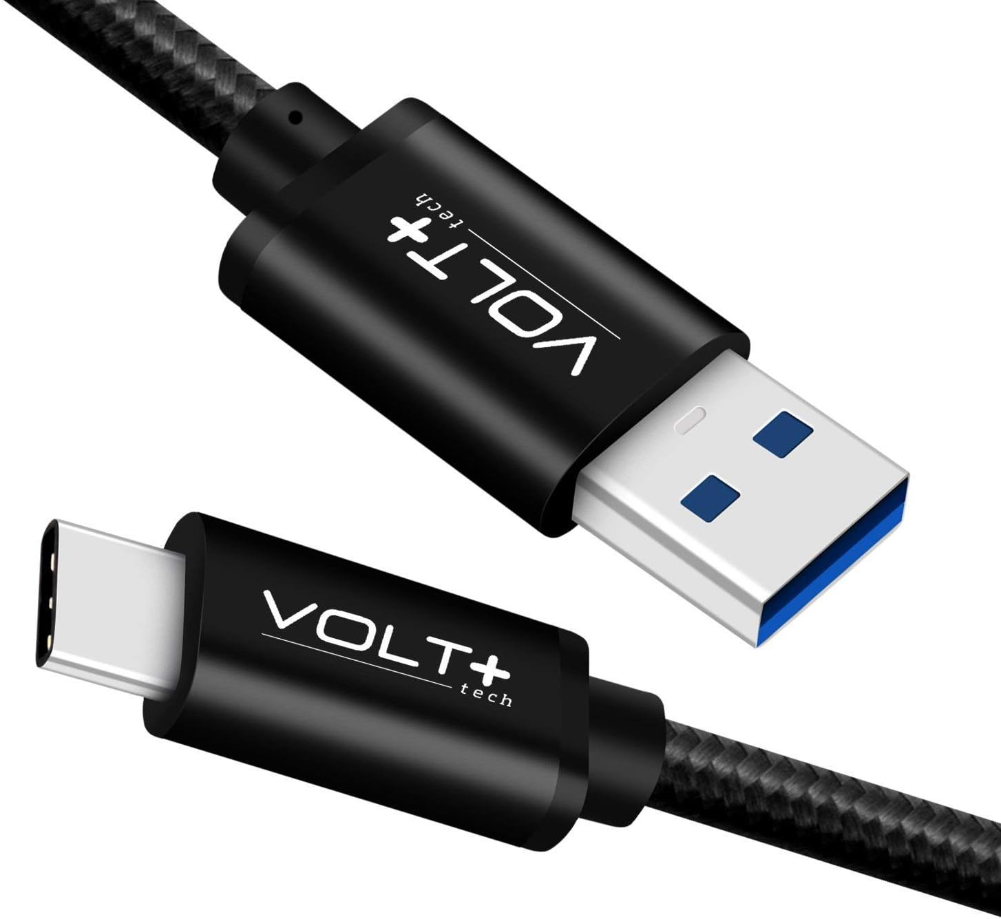 Cable trenzado USB tipo C PRO compatible con tu Xiaomi Poco X3 GT a carga completa de 65 vatios y velocidades de transferencia de datos de 5 Gbps