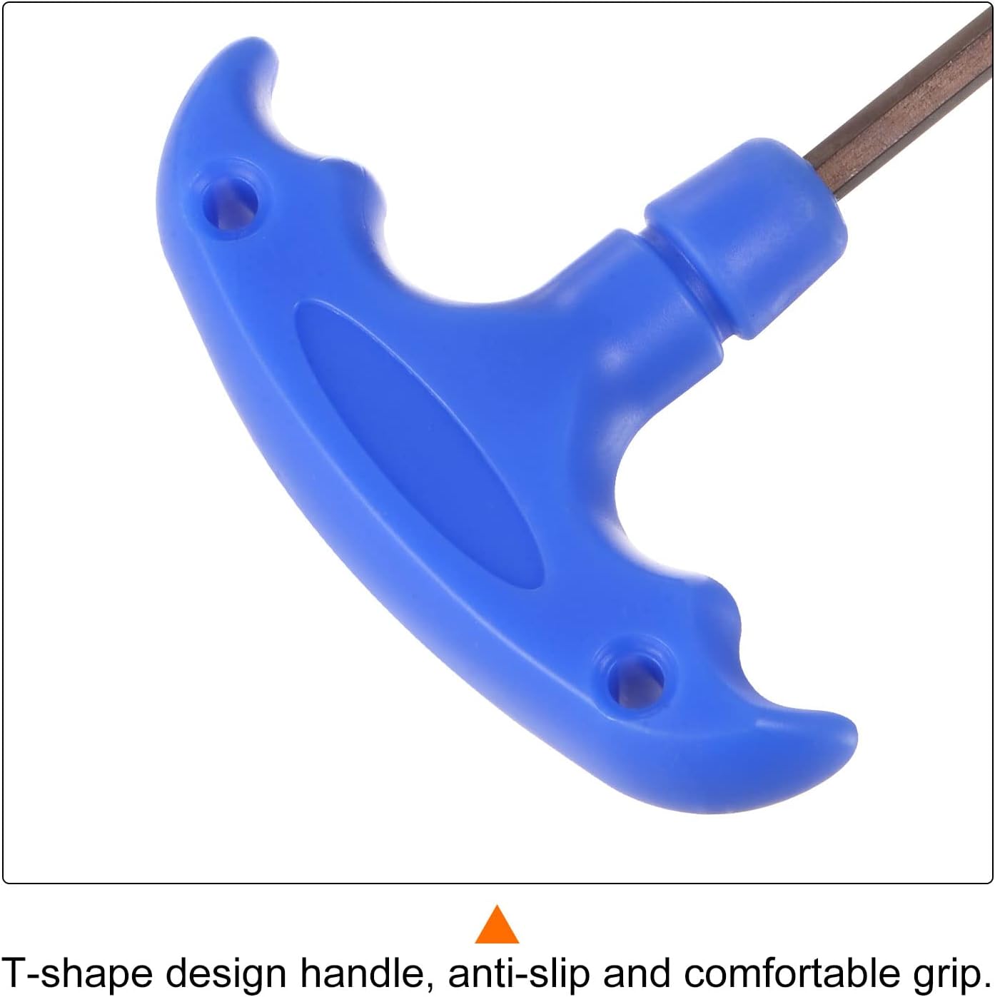2 unids H4 T-Handle Llave hexagonal Llave 0.157 in S2 Acero T-Key Hexágono Interior Herramienta de reparación