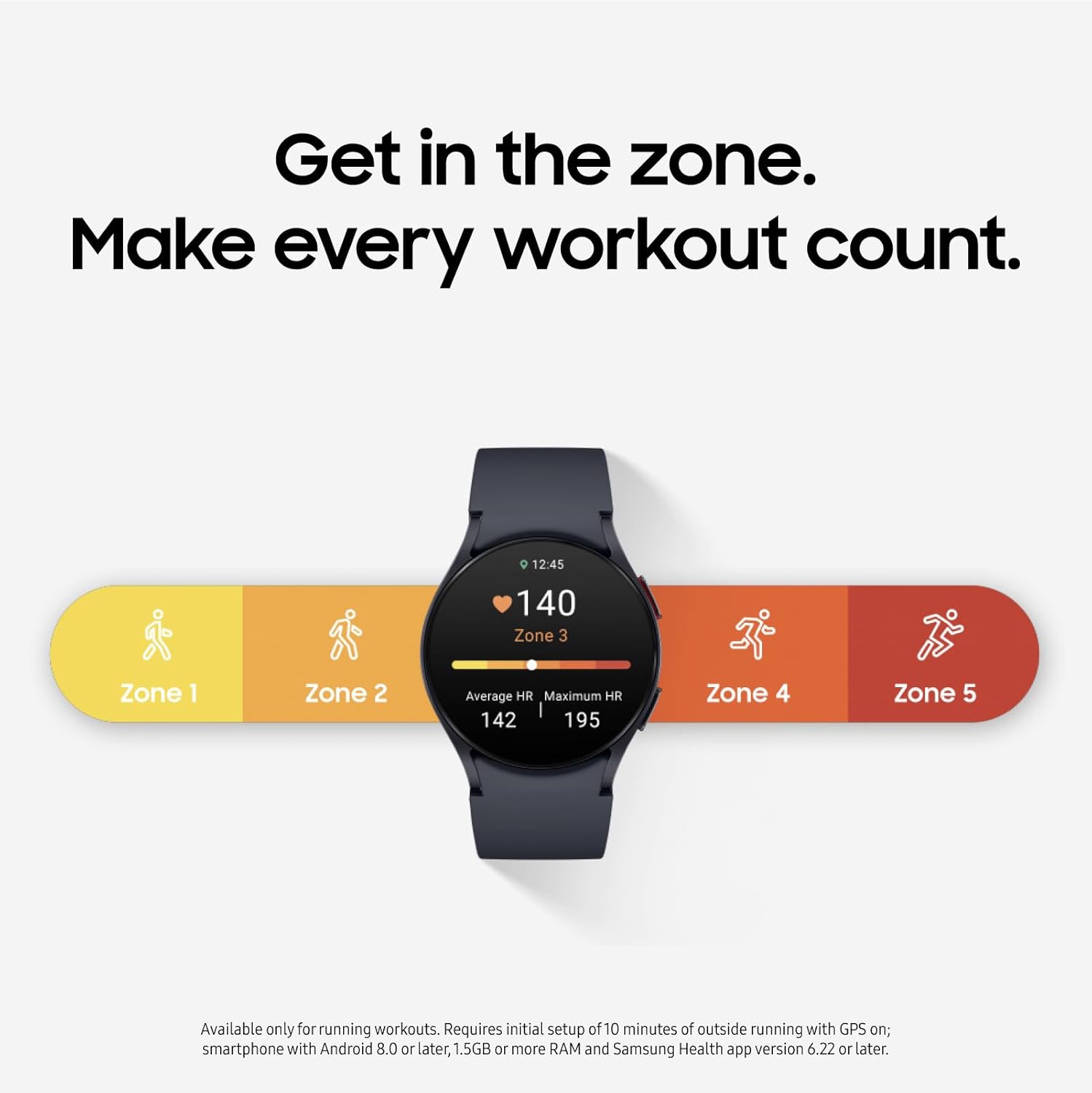 SAMSUNG Galaxy Watch 6 – Reloj inteligente Bluetooth de 1.732 in con rastreador de fitness, zonas de recursos humanos personalizadas, entrenamiento