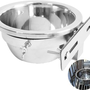 SKRORS Cuenco para perros, acero inoxidable de alta calidad, antideslizante, para colgar en el alimento, para perros y gatos. Regalos para amantes SKRORS Cuenco para perros, acero inoxidable de alta calidad, antideslizante, para colgar en el alimento, para perros y gatos. Regalos para amantes