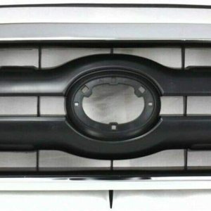 BRLUCKY – Rejilla negra con cromo envolvente de repuesto para Toyota Tacoma 2005-2008 BRLUCKY – Rejilla negra con cromo envolvente de repuesto para Toyota Tacoma 2005-2008