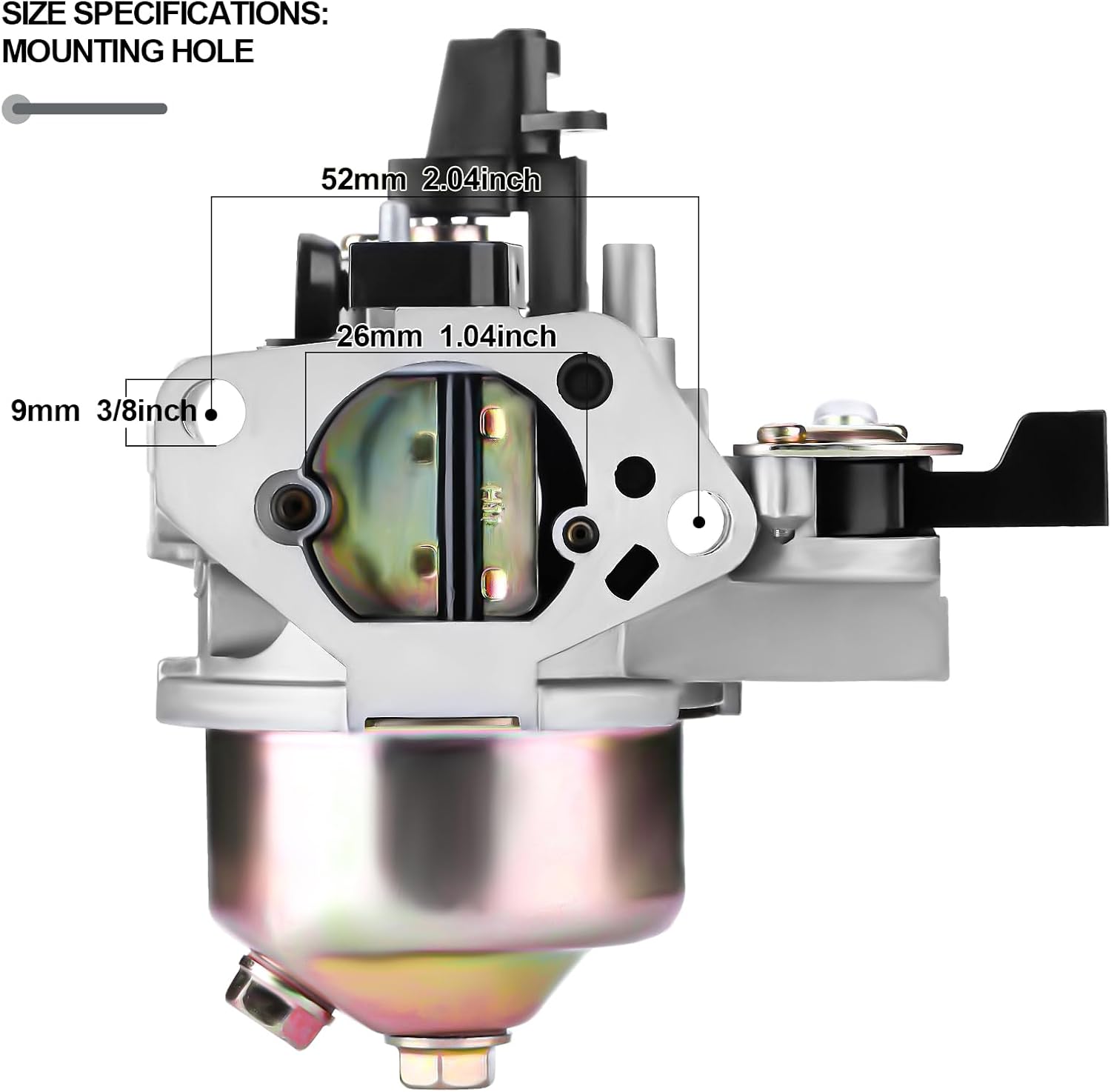 SOFO Carburador GX390 para motor Honda  Para carburador Honda GX390 GX340 Parts GX360 GX 390 GX420 Predator 420cc carburador (11-13hp)  para Honda