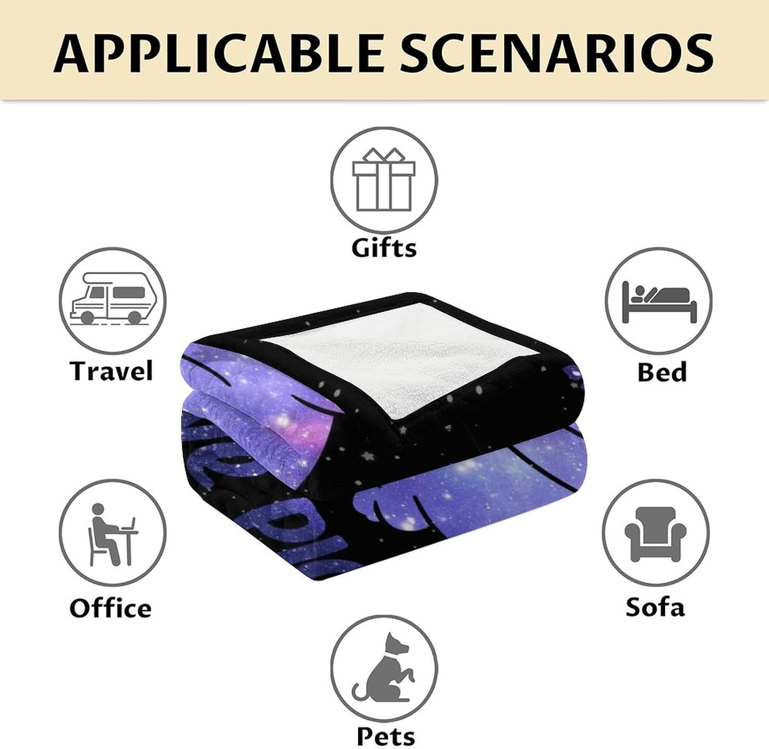 Manta de cerdo para regalar  Manta de 60 x 80 pulgadas para mujeres y niñas  Manta de felpa suave y mullida púrpura para sofá, oficina