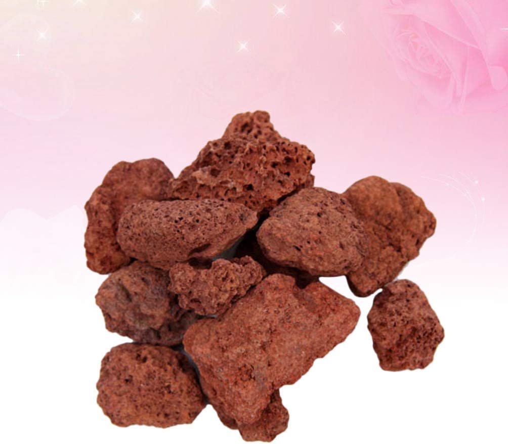 Balacoo – Piedras de lava volcánicas decorativas para acuario de 15.87oz, 3 a 2.4in