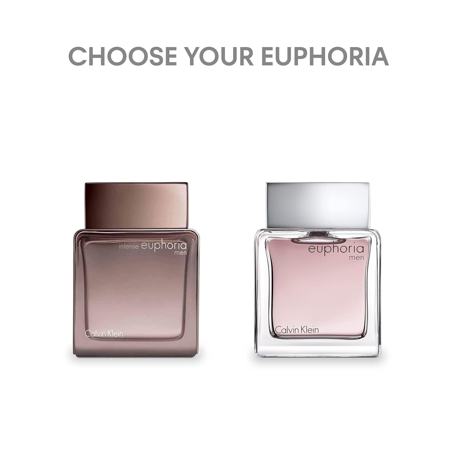 Calvin Klein Euphoria Eau de Toilette  Chypre Men’s Cologne  With Notes of Ginger, Black Basil, Patchouli & Amber  Long Lasting Fragrance