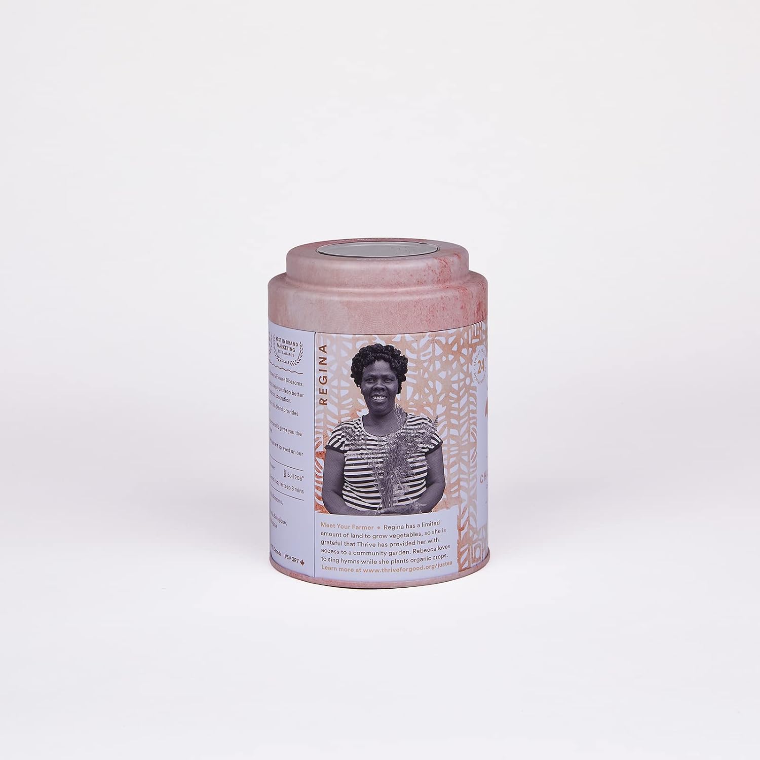 JusTea Chamomile Dream  Bolsas de té compostables con pirámide  Té de hierbas  Más de 12 tazas  Sin cafeína  Galardonadas  Comercio Justo  Sin OMG