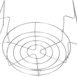 Cesta de enlatado de 11 pulgadas, estantes de enlatado de acero inoxidable de acero inoxidable Racki Rusti Scalding Foldableed Steel Handle Rack Cesta de enlatado de 11 pulgadas, estantes de enlatado de acero inoxidable de acero inoxidable Racki Rusti Scalding Foldableed Steel Handle Rack