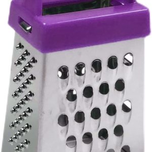 Trituradora de verduras fácil de usar conveniente acero inoxidable resistente a la corrosión Rallador de queso seguro utensilios de cocina púrpura Trituradora de verduras fácil de usar conveniente acero inoxidable resistente a la corrosión Rallador de queso seguro utensilios de cocina púrpura