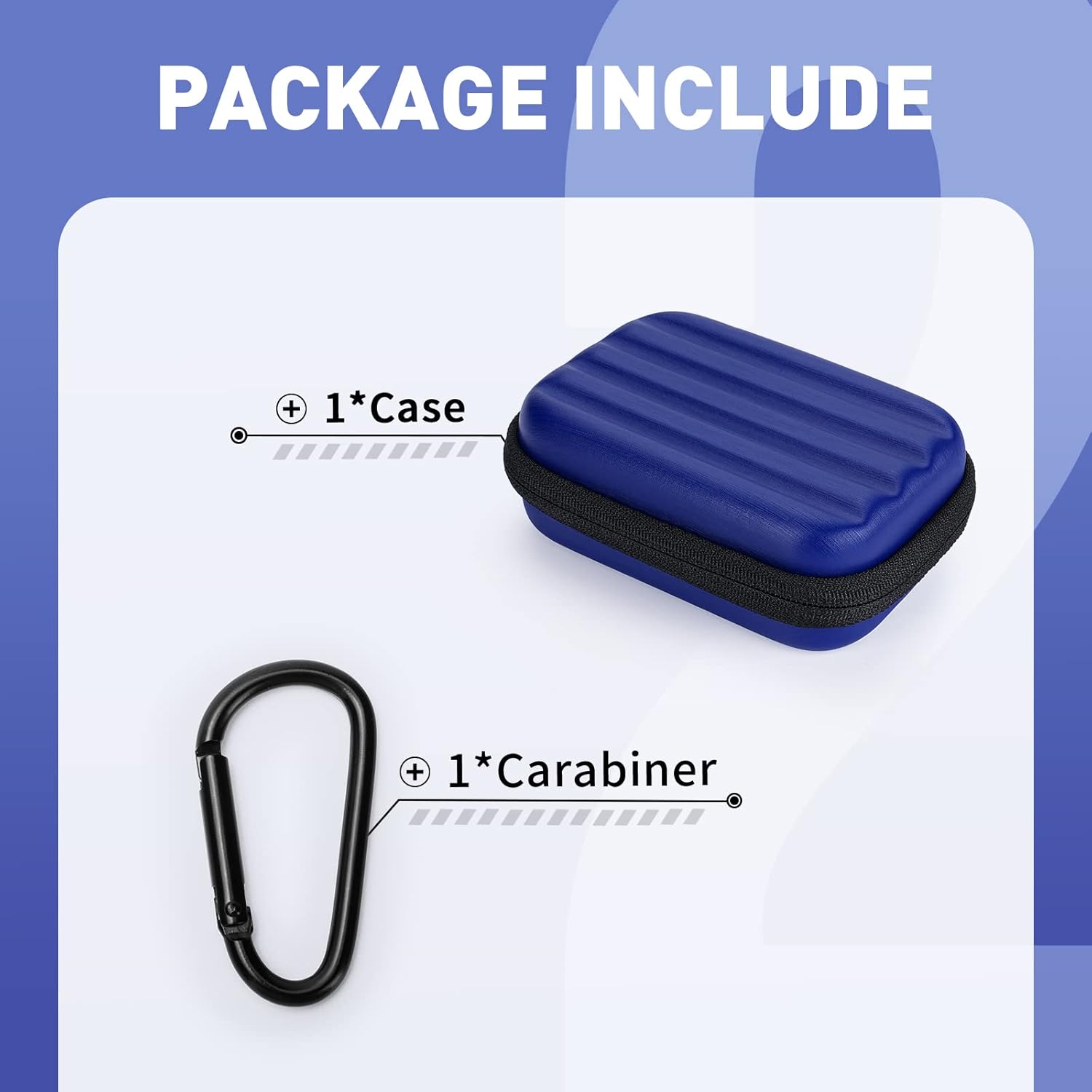YINKE Funda de transporte compatible con Samsung T7 ShieldT7T7 Touch SSD portátil USB 3.2 1 TB, 2 TB, 500 GB, EVA duro portátil de almacenamiento de