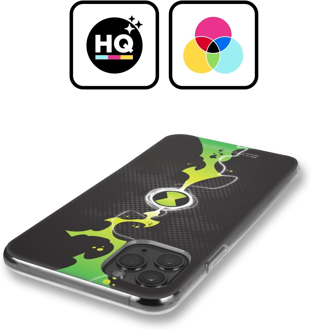 Head Case Designs Officially Licensed Ben 10 Omniverse Omnitrix Graphics Soft Gel Case Compatible with Apple iPhone 13 Pro Max