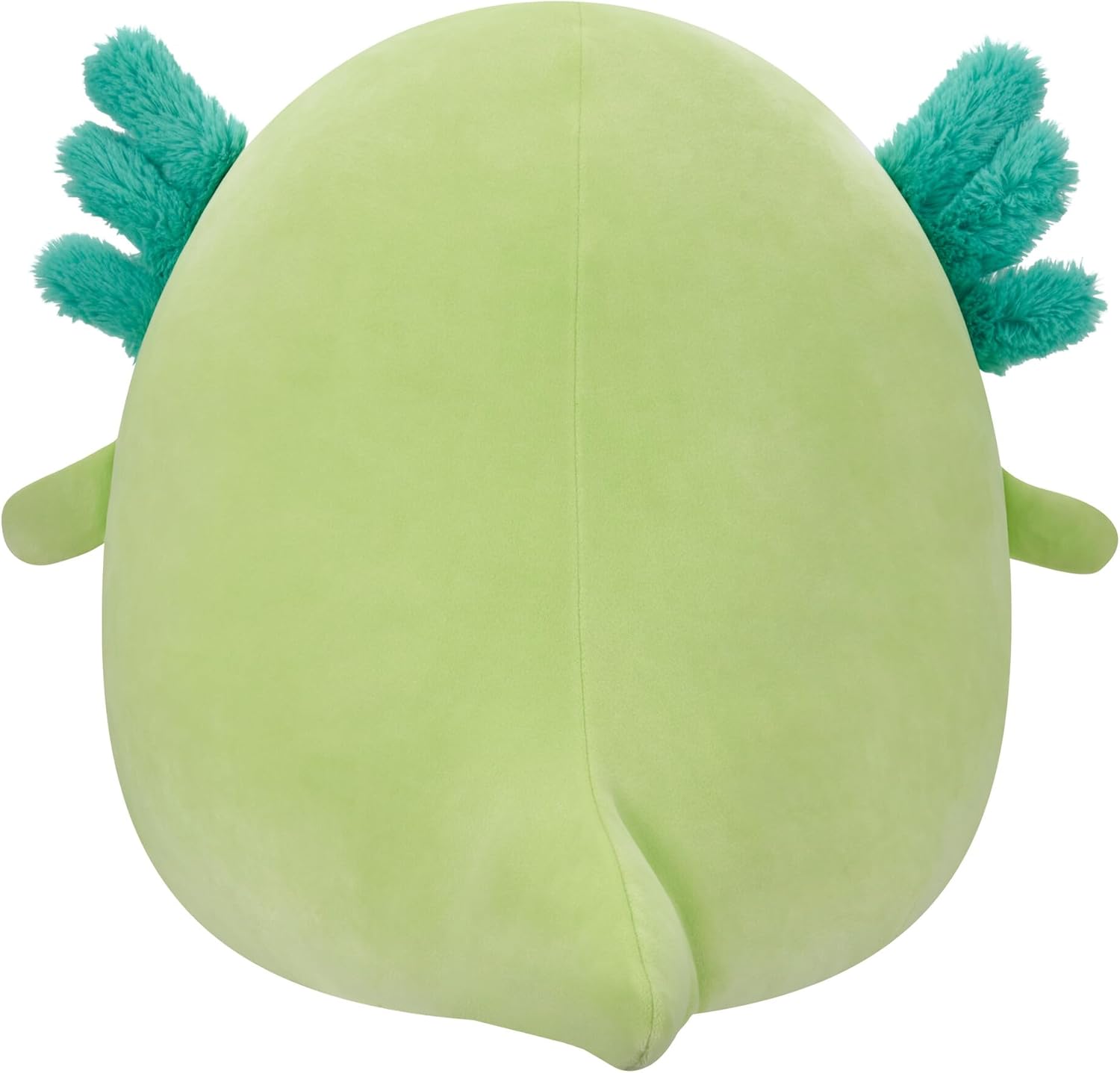 Squishmallows Ajolote verde Mipsy original de 16 pulgadas con vientre blanco difuso – Peluche oficial de Jazwares grande y ultrasuave