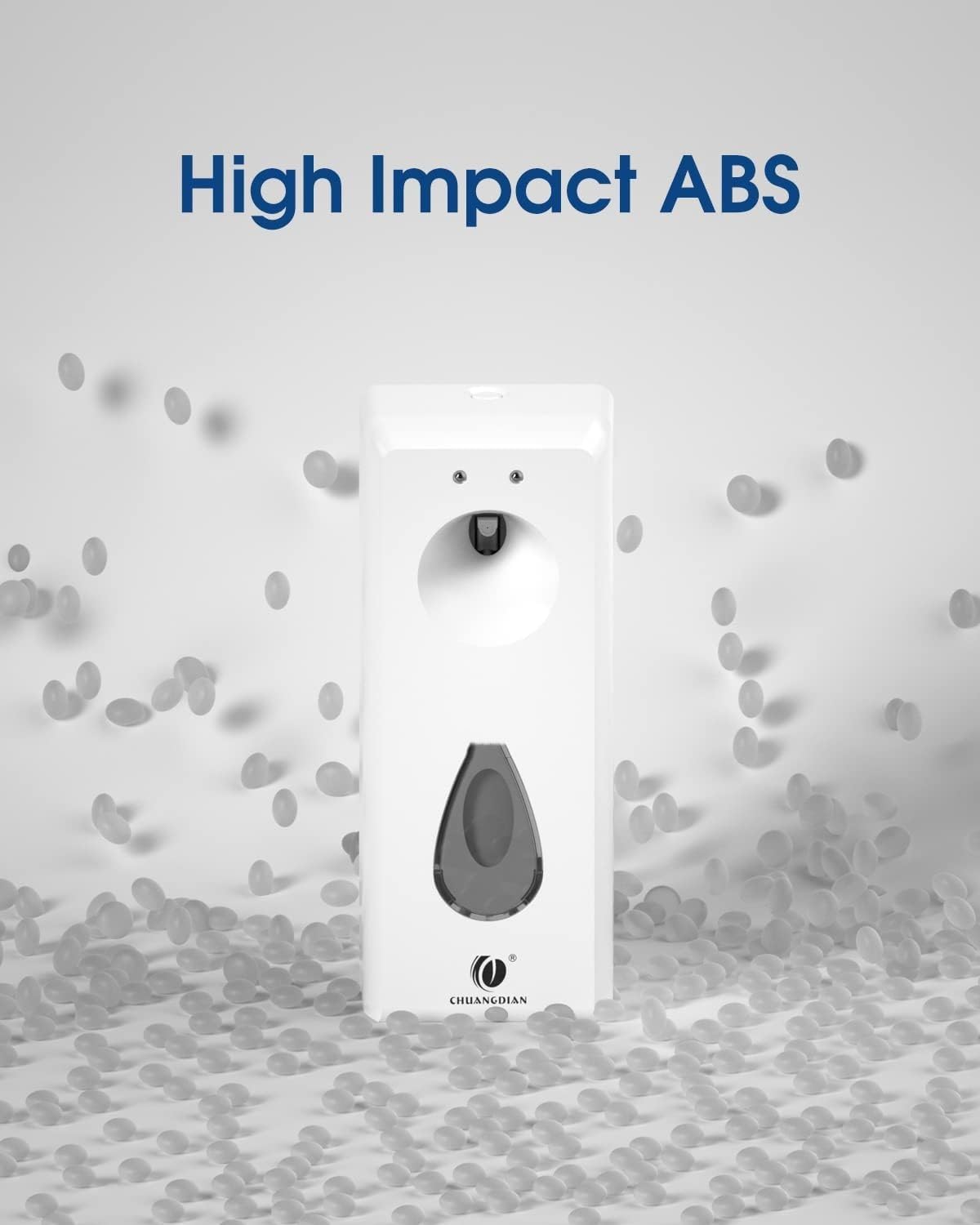 Dispensador automático de ambientador, dispensador de fragancia de aerosol LCD montado en la pared, compatible con latas de repuesto de aerosol de