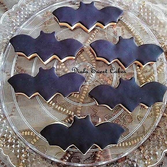 Cortadores de galletas de Halloween, 5 piezas de acero inoxidable para hornear, moldes de calabaza, fantasma, dientes de vampiro, murciélago, ataúd