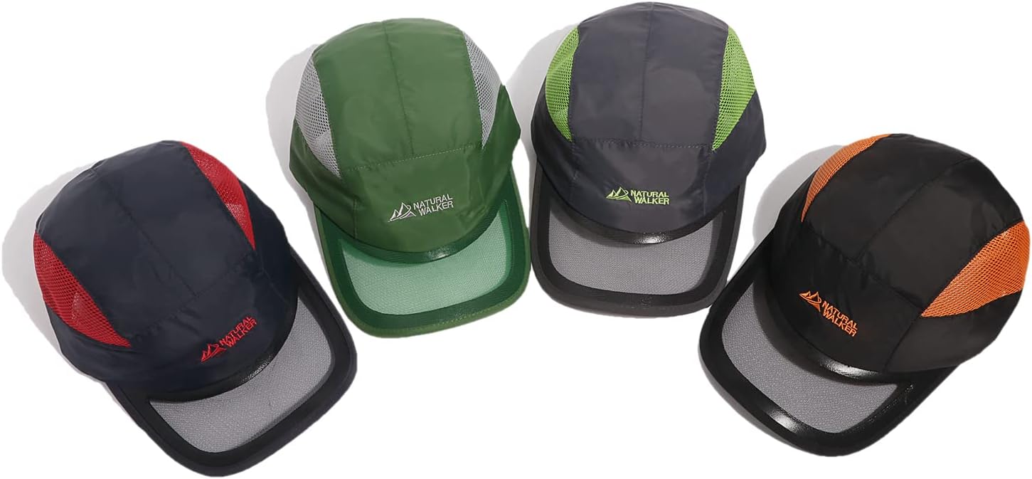 Clape Gorra de béisbol de secado rápido para correr, para exteriores, ligera, ultra delgada