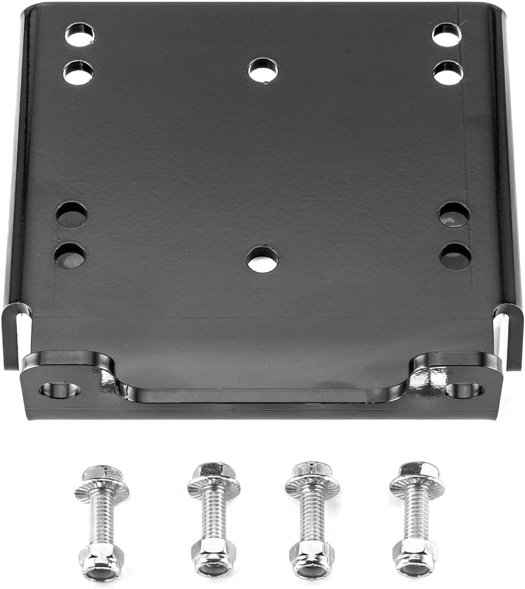 WeiSen Placa de soporte de montaje para cabrestante ATV compatible con Suzuki King Quad 450 500 700 750 2005-2022