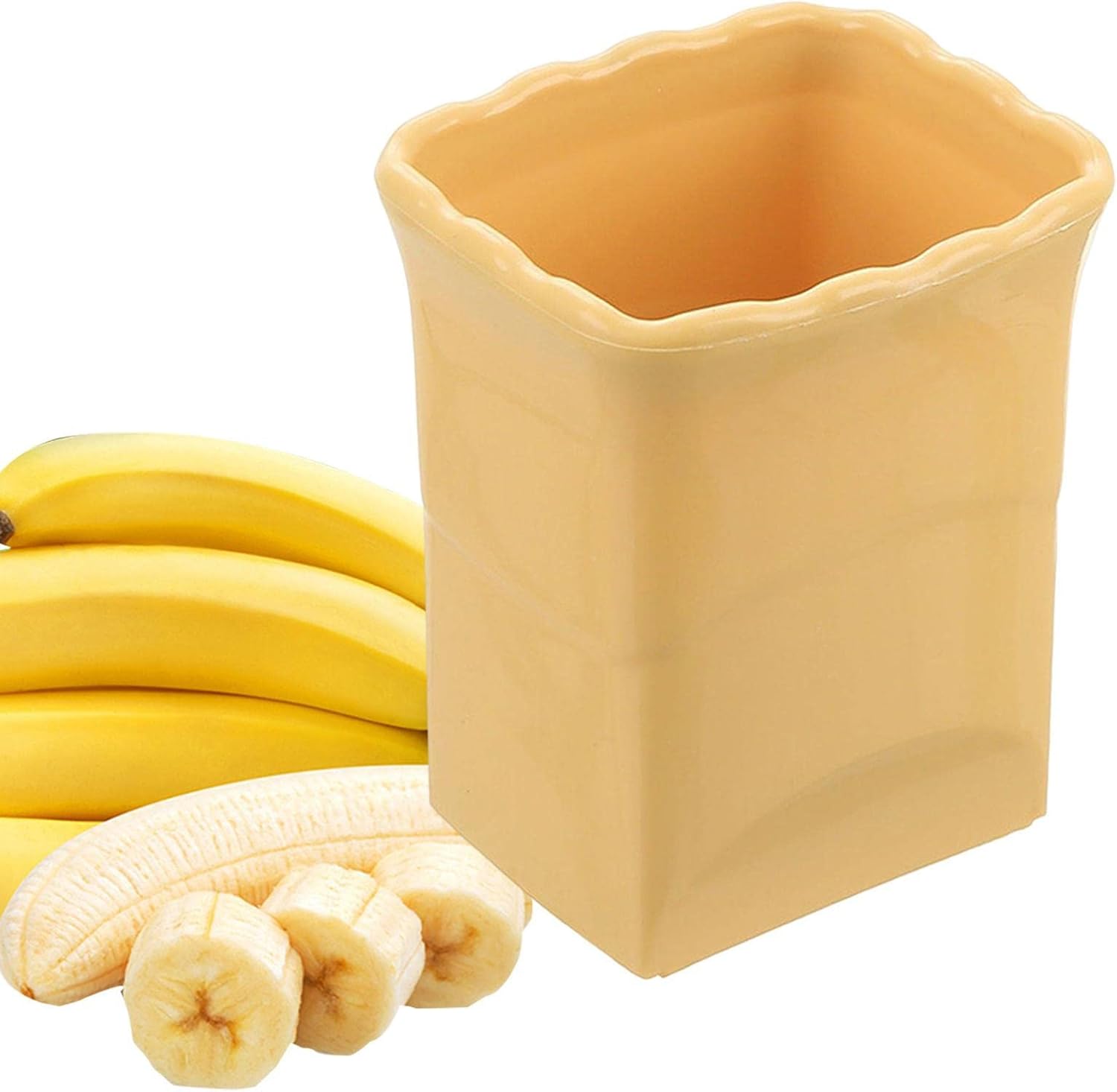 Taza de corte de frutas – Herramienta de corte de frutas de prensa Cortadora de tazas  Cortador de huevos, herramienta de corte fino, accesorio de