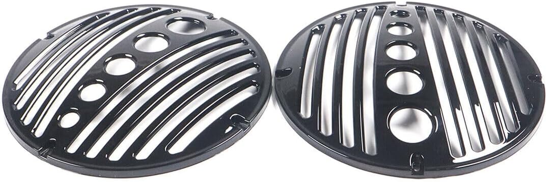 Tapas de altavoz negras vívidas de 8 pulgadas con puerto de tweeter para alforjas duras Harley Davidson Touring 1994 1995 1996 1997 1998 1999 2000