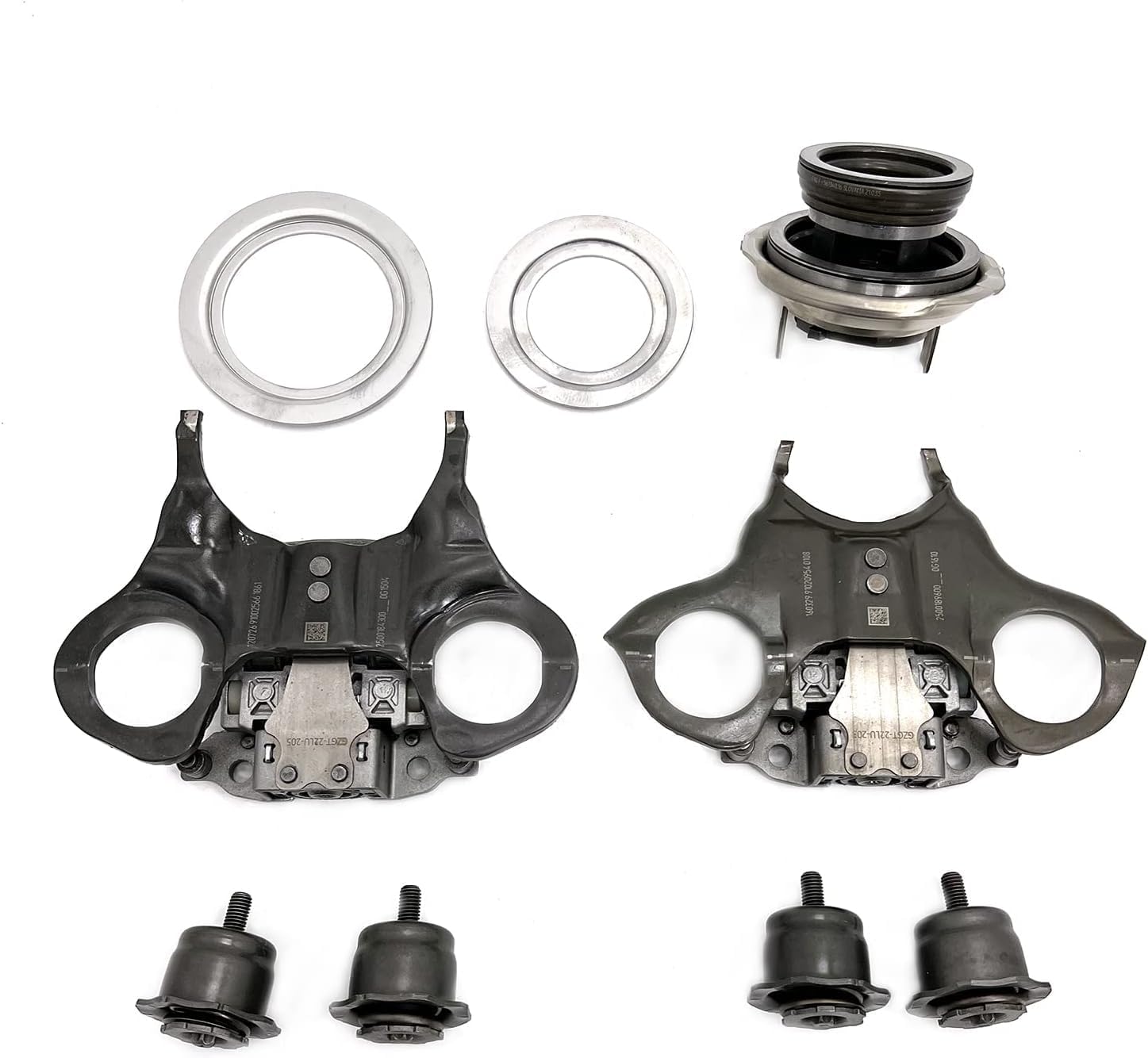 6DCT250 DPS6 Kit de embrague de transmisión automática con rodamientos de horquilla compatible con Ford Focus Fiesta B-MAX y EcoSport 2011 en