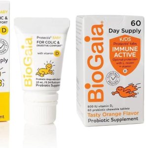 BioGaia Protectis Baby Probiotic Drops + Protectis Immune Active Kids Probiotic Bundle BioGaia Protectis Baby Probiotic Drops + Protectis Immune Active Kids Probiotic Bundle