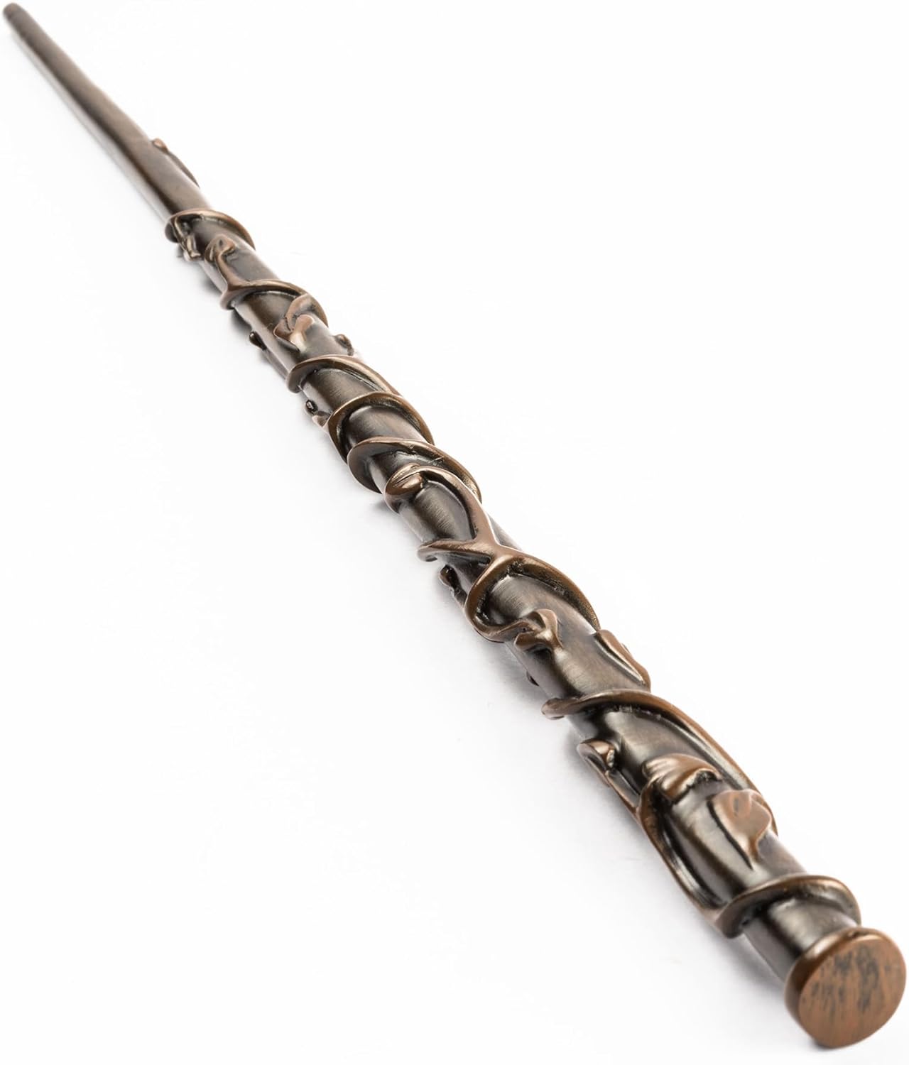 Varita mágica Hermione, hecha a mano con núcleo de acero de resina como accesorios de rendimiento y regalos (Hermione)