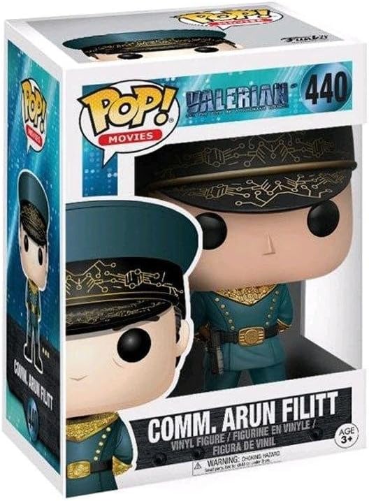 Funko POP Movies Valerian Commander Arrun Filitt Figura de acción