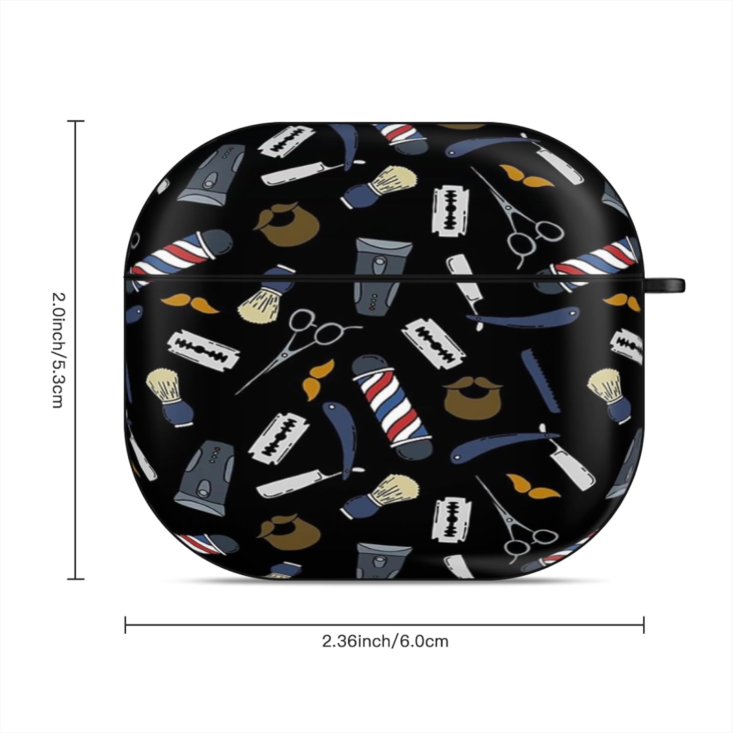 Barber Store Hot Salon – Funda para AirPods de 3 generación, funda suave que absorbe los golpes, funda protectora para Apple Airpods 3