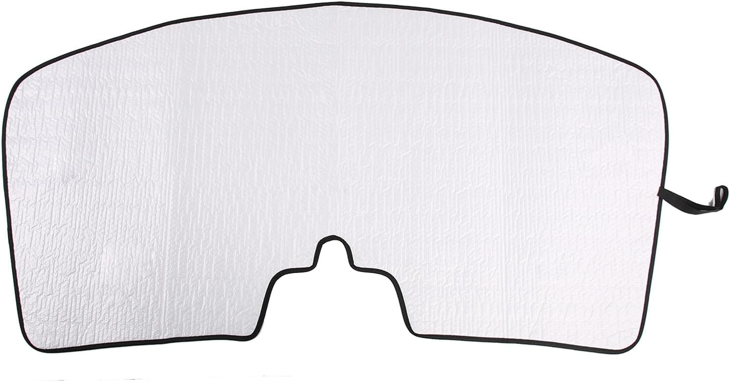 Parasol para parabrisas compatible con Porsche Taycan Sedan 2020 2021 2022 2023, reflector plegable de rayos UV, mantiene tu vehículo fresco,