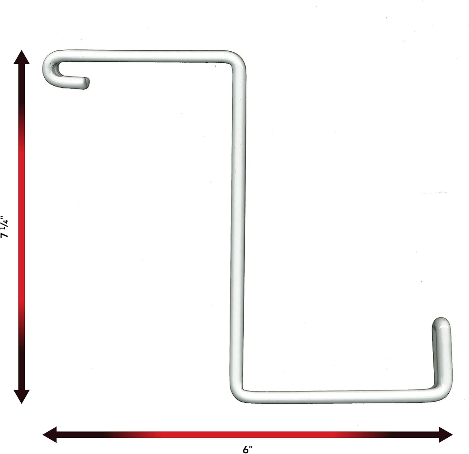 Gancho accesorio para almacenamiento, de la marca HyLoft, para estante de techo HyLoft modelo 540, 4 unidades