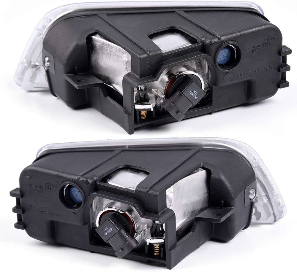 Fog Lights, Compatible with 04-08 Acura TL03-07 Honda Accord 4 Doors Bumper LED Driving Fog Lights + Wiring (4 Doors only)