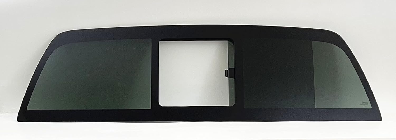 Vidrio trasero deslizante manual de ajuste empotrado compatible con Dodge Ram Pickup modelos 2002-2008 1500  modelos 2003-2009 2500 3500  modelos