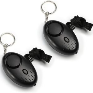Othmro 2 llaveros de alarma de seguridad personal de 120 dB con sonido seguro, alarma personal de emergencia con luces LED para mujeres, hombres, Othmro 2 llaveros de alarma de seguridad personal de 120 dB con sonido seguro, alarma personal de emergencia con luces LED para mujeres, hombres,