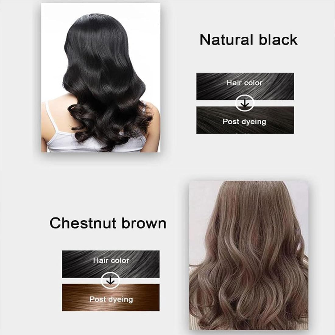 Champú de hierbas Yaguan, champú negro Yaguan, tinte para el cabello, champú para cabello negro Yaguan de Corea, champú efectivo para cabello blanco