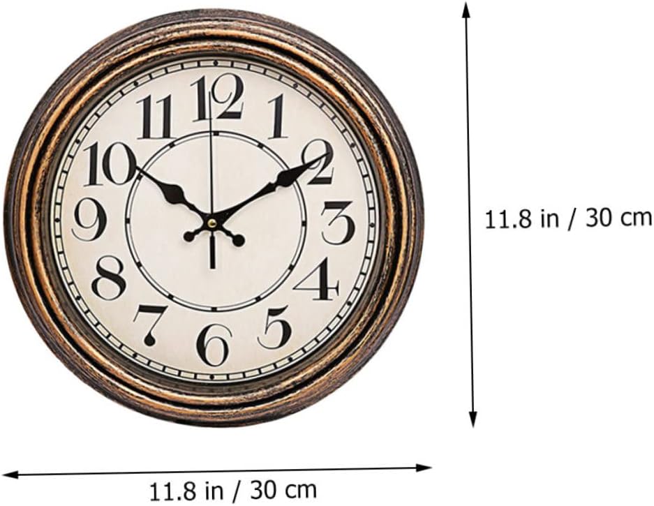 Wall Clock Retro Clock Quartz Clock Digital Clock Office Decor Clock for Office Rustic Decor Fashion Clock Candle Extinguisher Clip Reloj De Pared