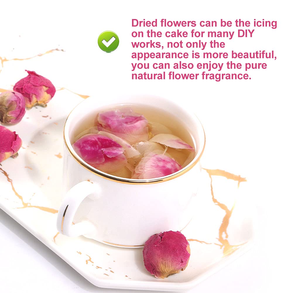 PlantGift – Bola de peonía fragante de 1.76 onzas, 1.76 onzas, Paeonia lactiflora, flores de peonía secas naturales para suministros de fabricación