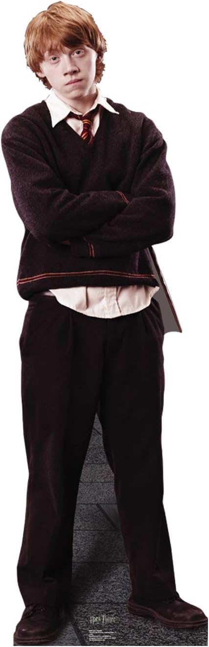 Figura de cartón vertical tamaño real con gráficos avanzados de Harry Potter y la orden del fénix, talla única