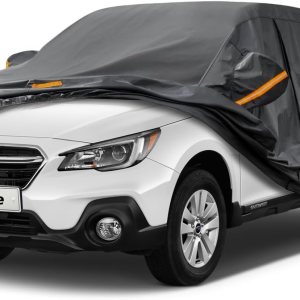 Kayme – Cubierta completa impermeable de 7 capas para vehículo deportivo utilitario Subaru Outback (1994-2024), apta para todo clima, protección Kayme – Cubierta completa impermeable de 7 capas para vehículo deportivo utilitario Subaru Outback (1994-2024), apta para todo clima, protección