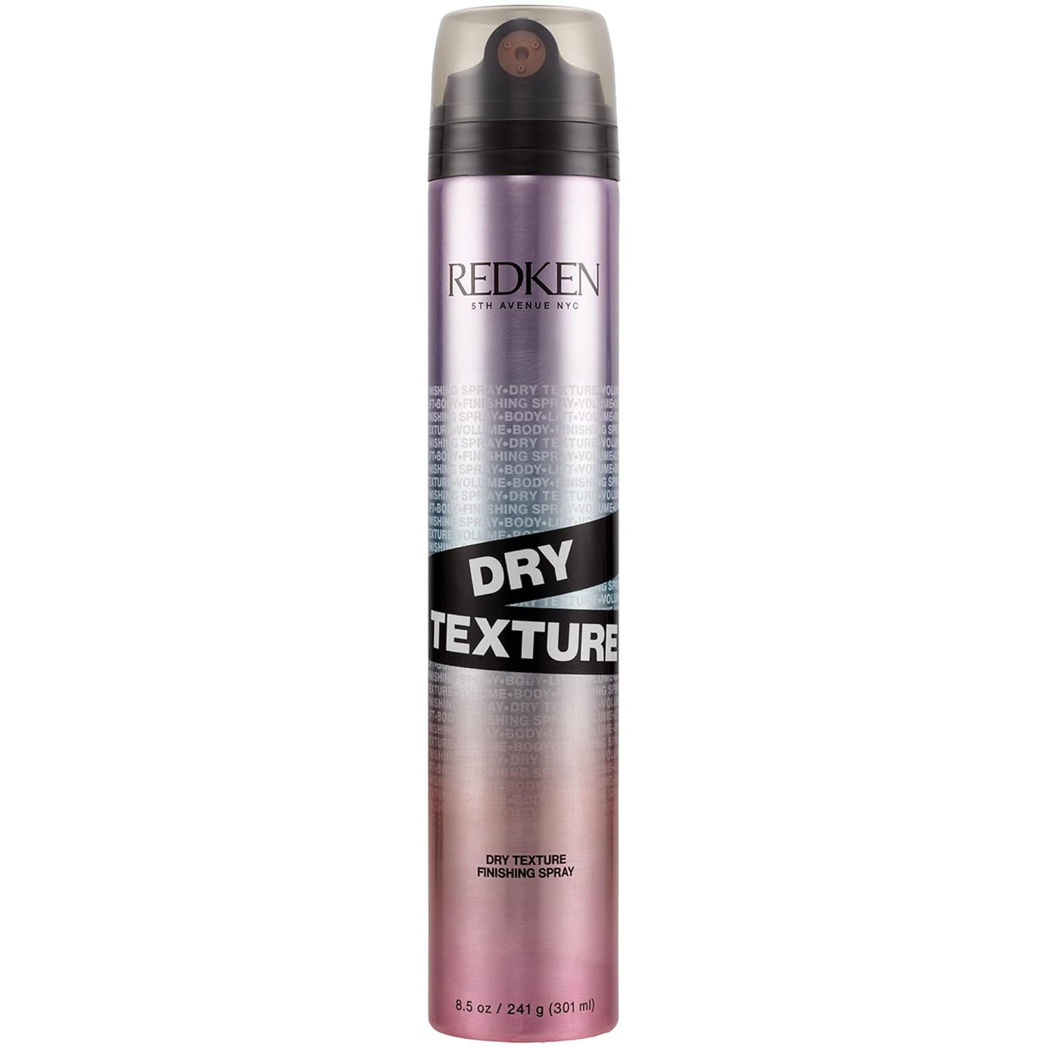 Redken Triple Dry 15 Dry Texture – Spray de acabado para todo tipo de cabello, añade cuerpo y brillo sin pegajosidad, sujeción media, 8.5 onzas