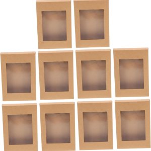 Mobestech Caja de regalo de papel Kraft Cajas de regalo Kraft Cajas de galletas Contenedor de comida para bebés Contenedores de comida de papel Mobestech Caja de regalo de papel Kraft Cajas de regalo Kraft Cajas de galletas Contenedor de comida para bebés Contenedores de comida de papel