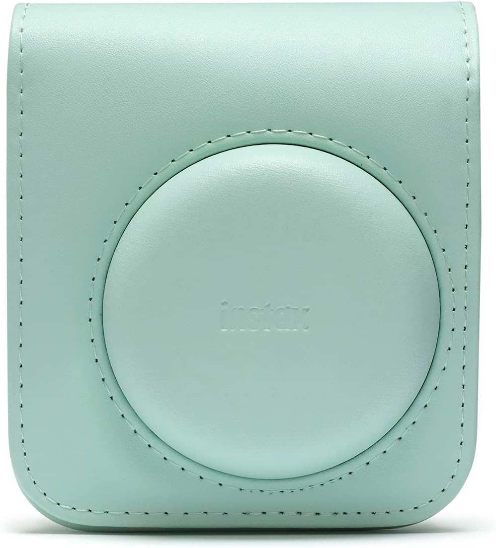 Fujifilm Instax Mini 12 – Funda para cámara instantánea + cámara, color verde menta