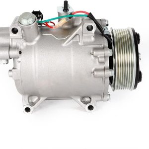 SAHUANIYE Compresor y embrague de aire acondicionado, aire acondicionado, 2007-2015 apto para Honda Civic 2.4L, 2012-2014 para Honda CR-V para Acura SAHUANIYE Compresor y embrague de aire acondicionado, aire acondicionado, 2007-2015 apto para Honda Civic 2.4L, 2012-2014 para Honda CR-V para Acura