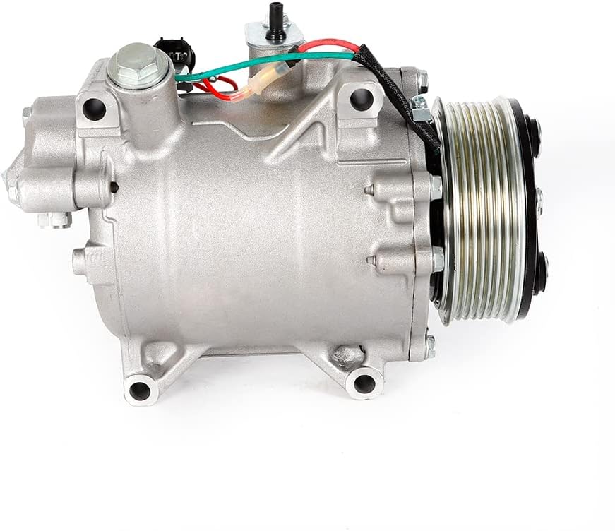 SAHUANIYE Compresor y embrague de aire acondicionado, aire acondicionado, 2007-2015 apto para Honda Civic 2.4L, 2012-2014 para Honda CR-V para Acura