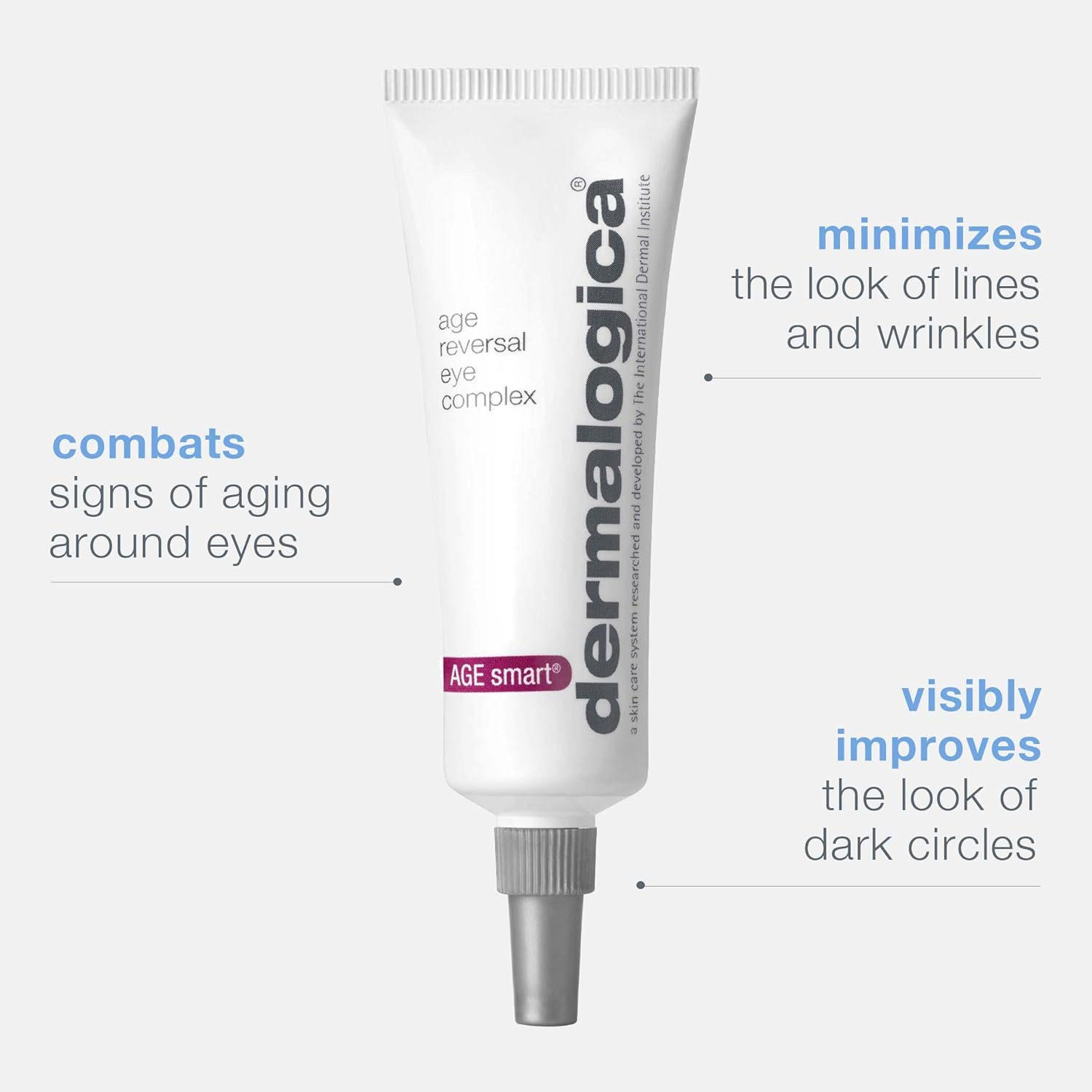 Dermalogica Age Reversal Eye Complex (0.5 Fl Oz) Crema de ojos con retinol antienvejecimiento  Dirige y revierte los signos de envejecimiento de la