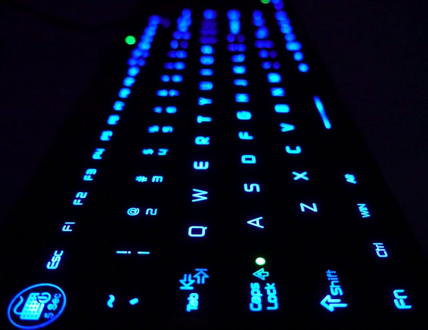 DSI Teclado retroiluminado del silicón del LED con el número combinadoel cojín táctil IP68 industrial IKB700BL