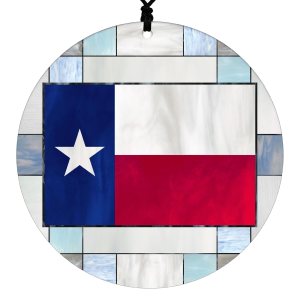 Texas Christmas Ornament – Faux Stained Glass Design Effect Featuring State Flag – 2024 Acrylic Tree Decoration – Holiday Gift and Home Decor Texas Christmas Ornament – Faux Stained Glass Design Effect Featuring State Flag – 2024 Acrylic Tree Decoration – Holiday Gift and Home Decor