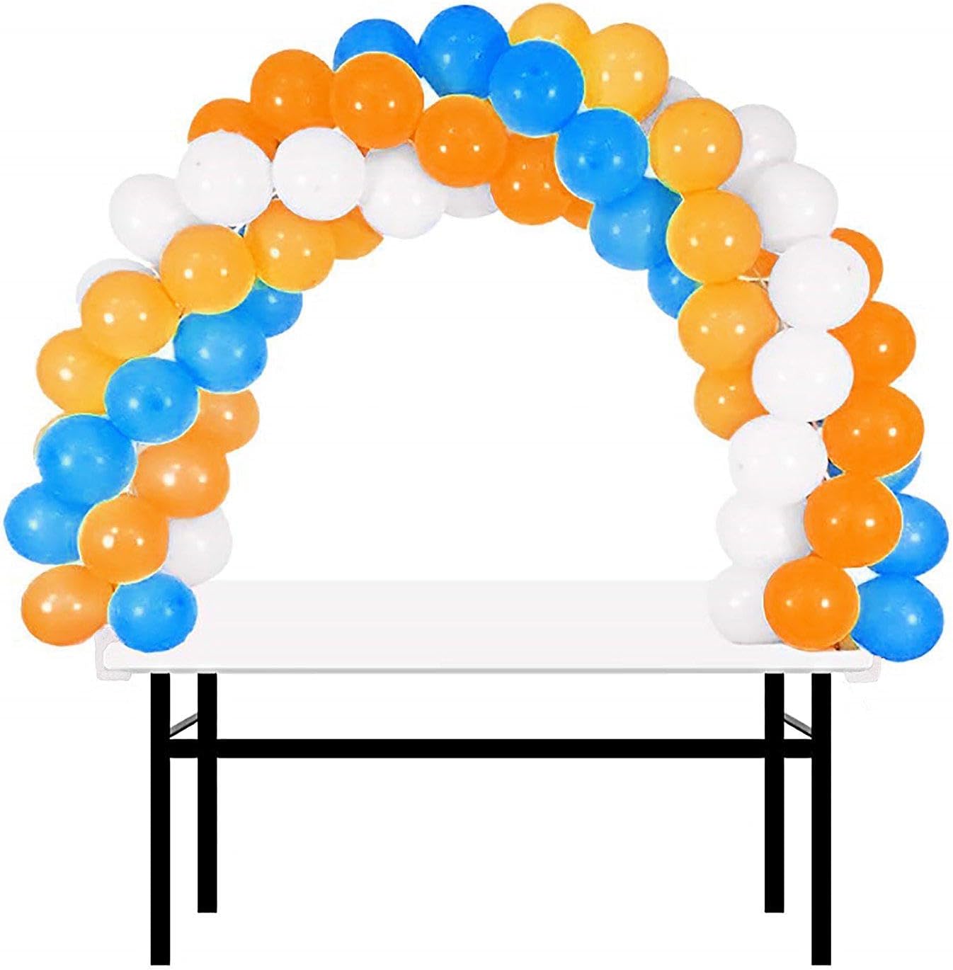 Efavormart – Kit de soporte de arco de globos ajustable de 12 pies, soporta hasta 100-120 globos