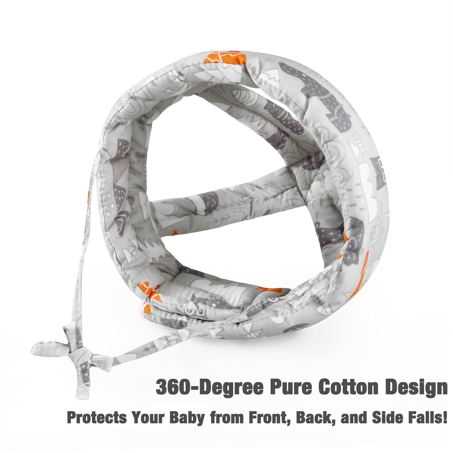 PandaEar Casco de bebé para gatear y caminar, protector de cabeza de bebé, cascos para bebés de 6 a 12 meses, cojín de protección para la cabeza del