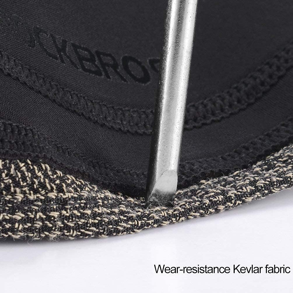 ROCKBROS Cubiertas térmicas para zapatos de ciclismo, cubierta de puntera a prueba de viento, media cubierta resistente al agua para zapatos de