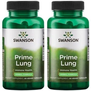 Swanson Prime Lung 60 cápsulas vegetales (paquete de 4) Swanson Prime Lung 60 cápsulas vegetales (paquete de 4)