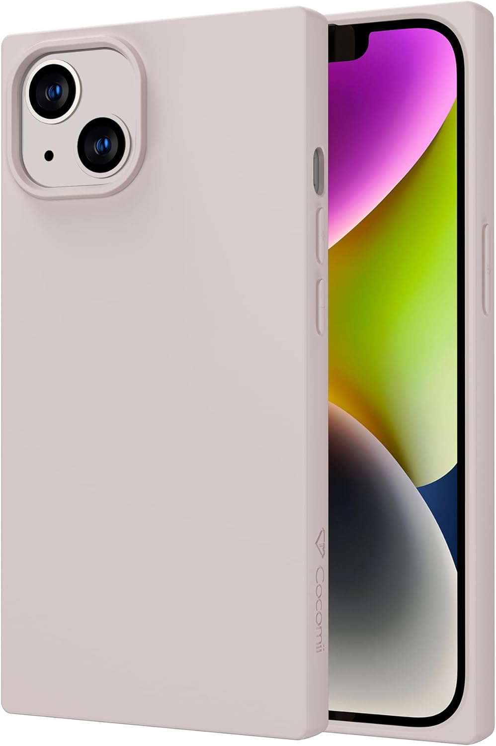 Cocomii Funda cuadrada para iPhone 11, protector de cámara de silicona cuadrado, delgado, ligero, mate, silicona suave y sedosa al tacto, funda