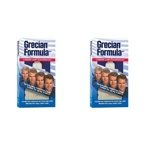 Grecian Formula líquida con acondicionador, 4 onzas (paquete de 2) Grecian Formula líquida con acondicionador, 4 onzas (paquete de 2)